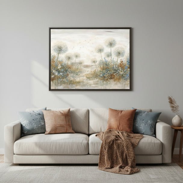 Seeds of Serenity Matte Canvas, Framed (Multi - color) - ZumBuys