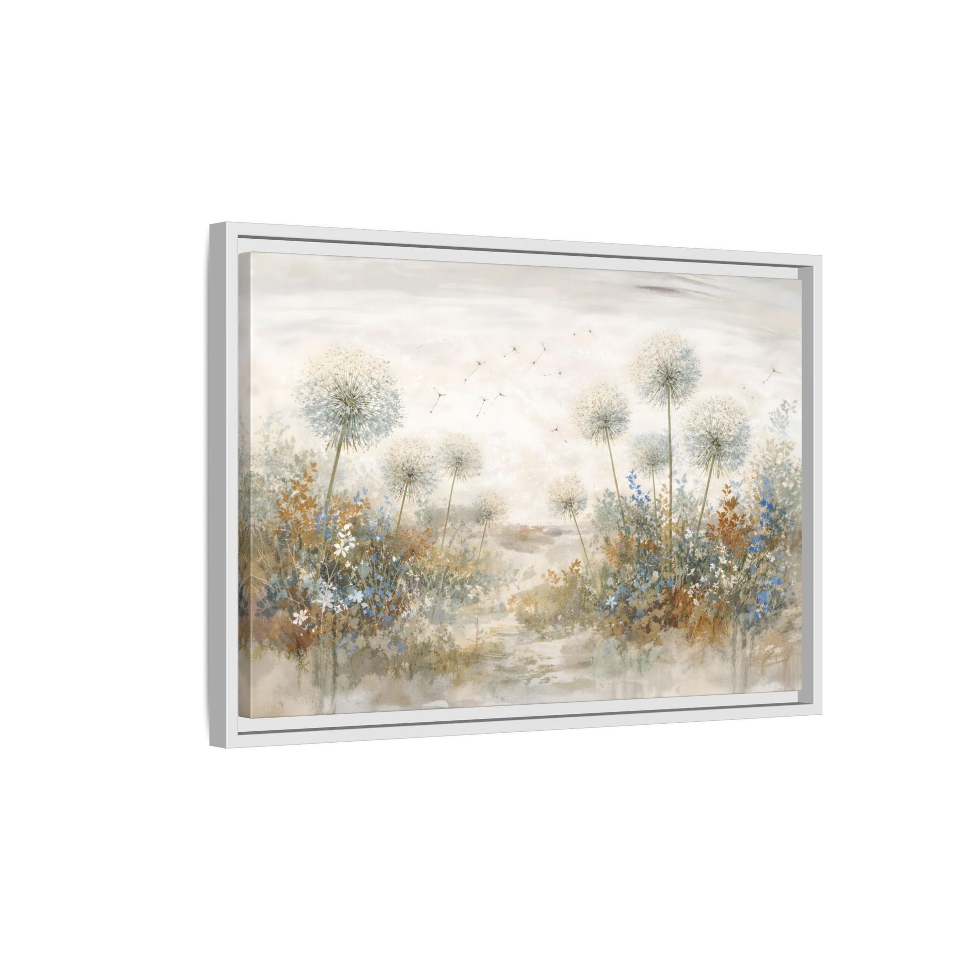 Seeds of Serenity Matte Canvas, Framed (Multi - color) - ZumBuys
