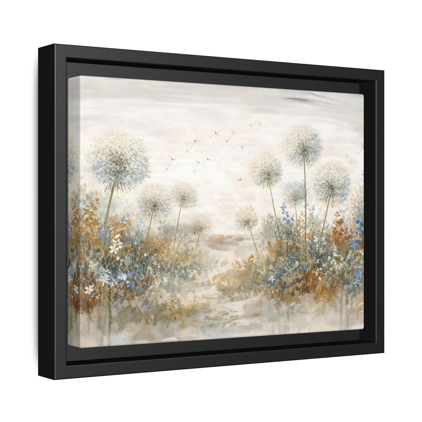 Seeds of Serenity Matte Canvas, Framed (Multi - color) - ZumBuys
