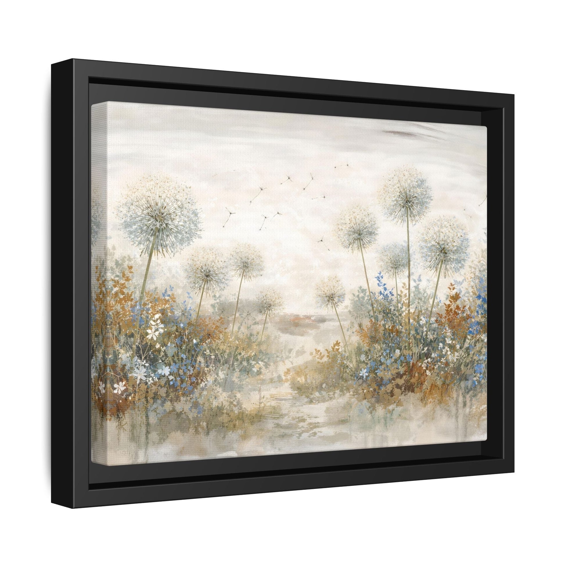 Seeds of Serenity Matte Canvas, Framed (Multi - color) - ZumBuys