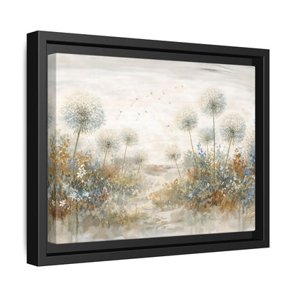 Seeds of Serenity Matte Canvas, Framed (Multi - color) - ZumBuys