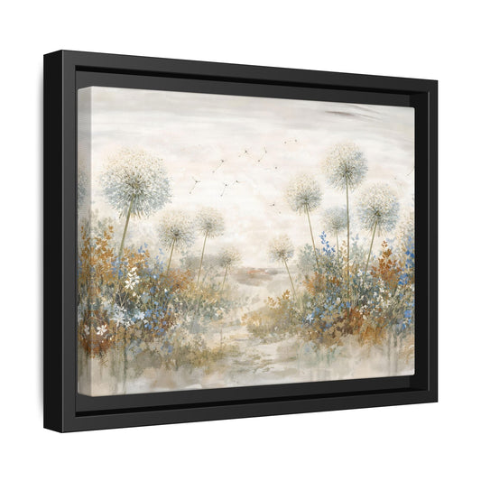 Seeds of Serenity Matte Canvas, Framed (Multi - color) - ZumBuys