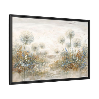 Seeds of Serenity Matte Canvas, Framed (Multi - color) - ZumBuys