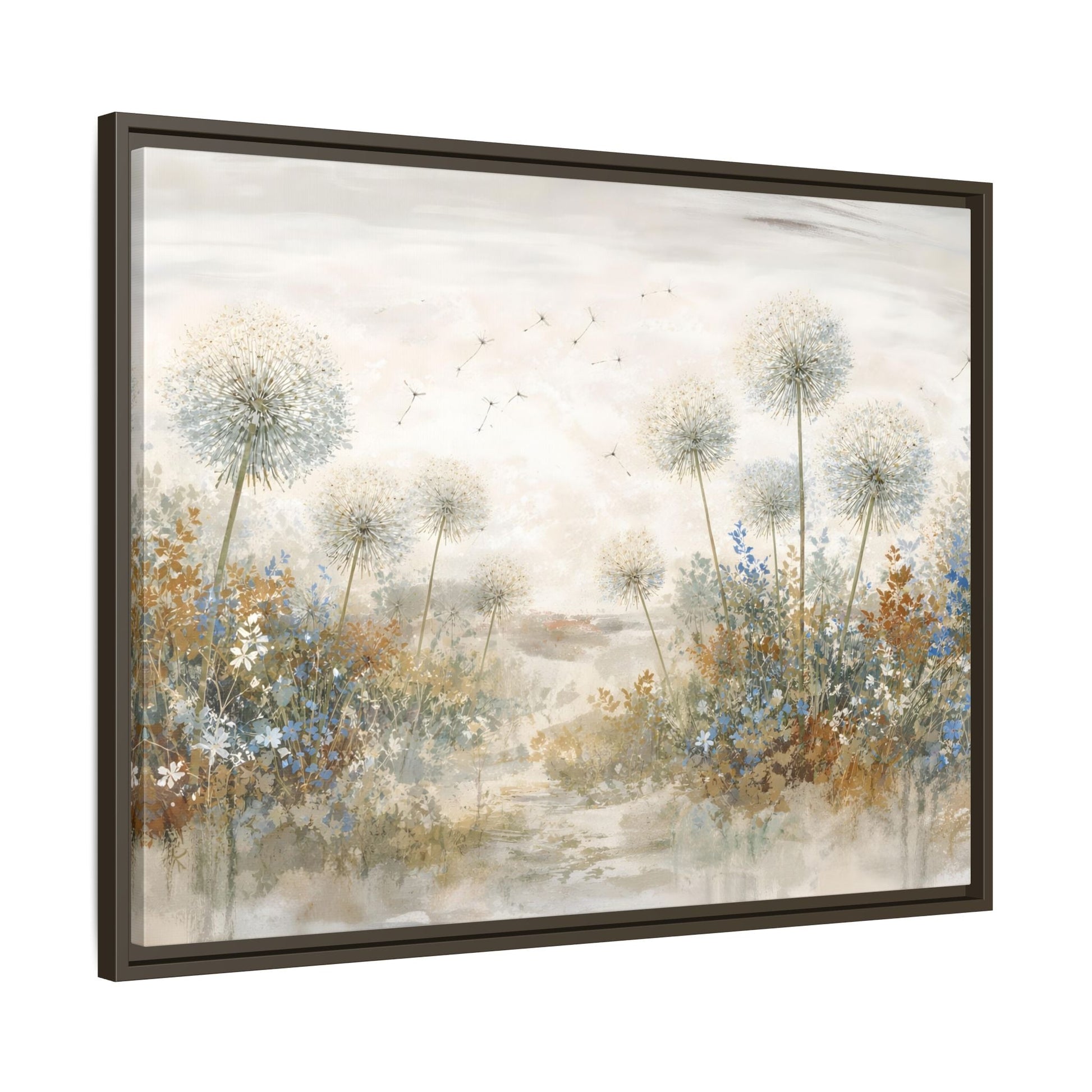 Seeds of Serenity Matte Canvas, Framed (Multi - color) - ZumBuys