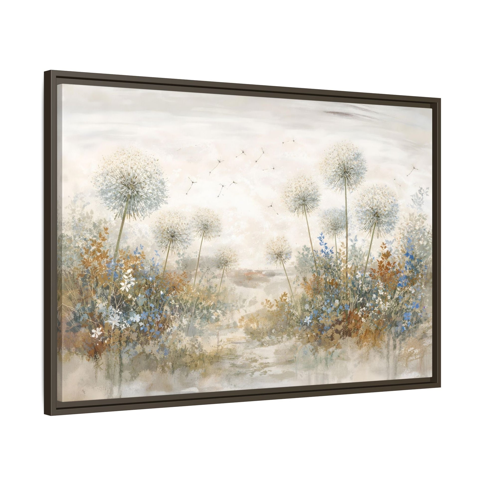 Seeds of Serenity Matte Canvas, Framed (Multi - color) - ZumBuys