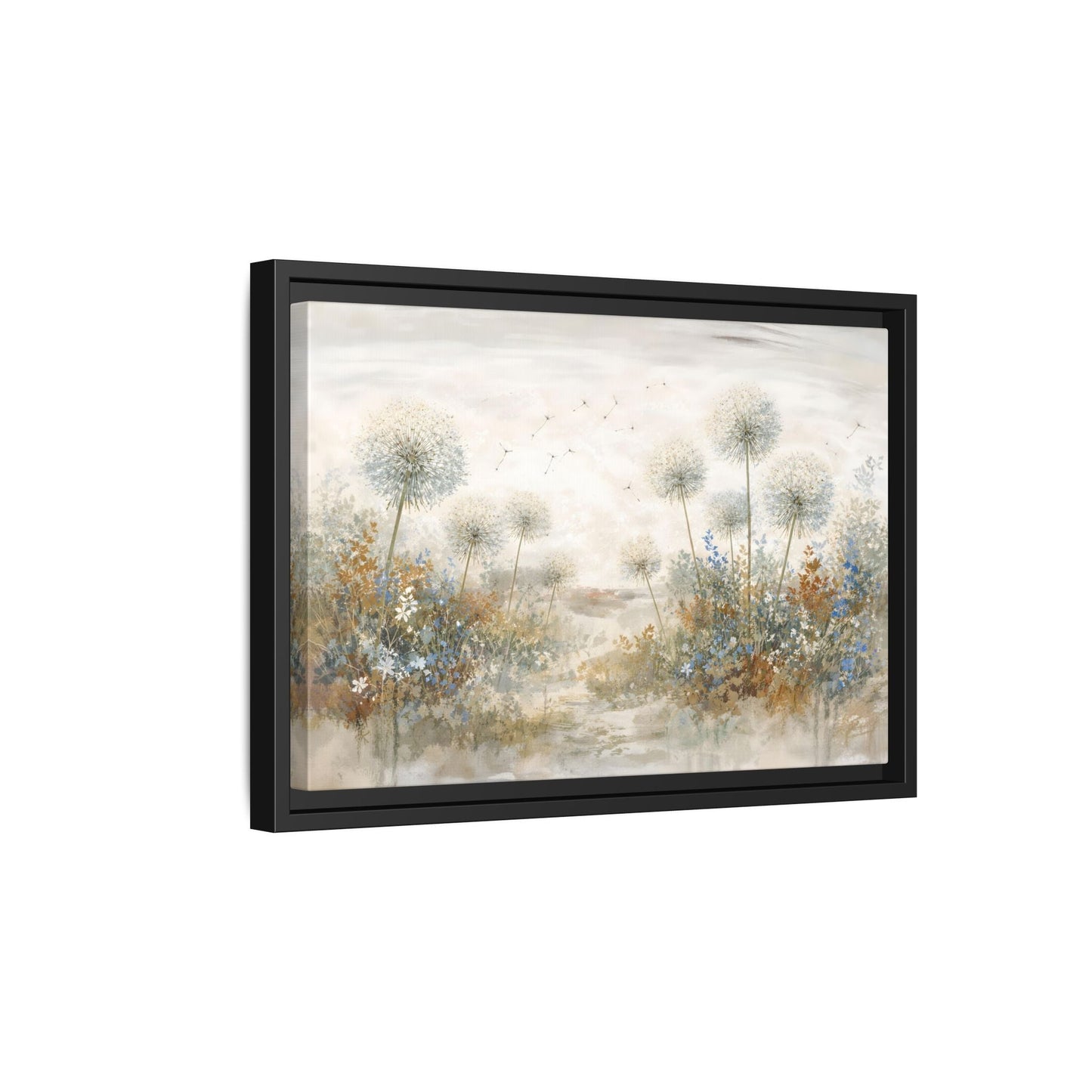 Seeds of Serenity Matte Canvas, Framed (Multi - color) - ZumBuys