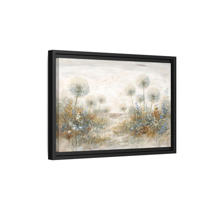 Seeds of Serenity Matte Canvas, Framed (Multi - color) - ZumBuys