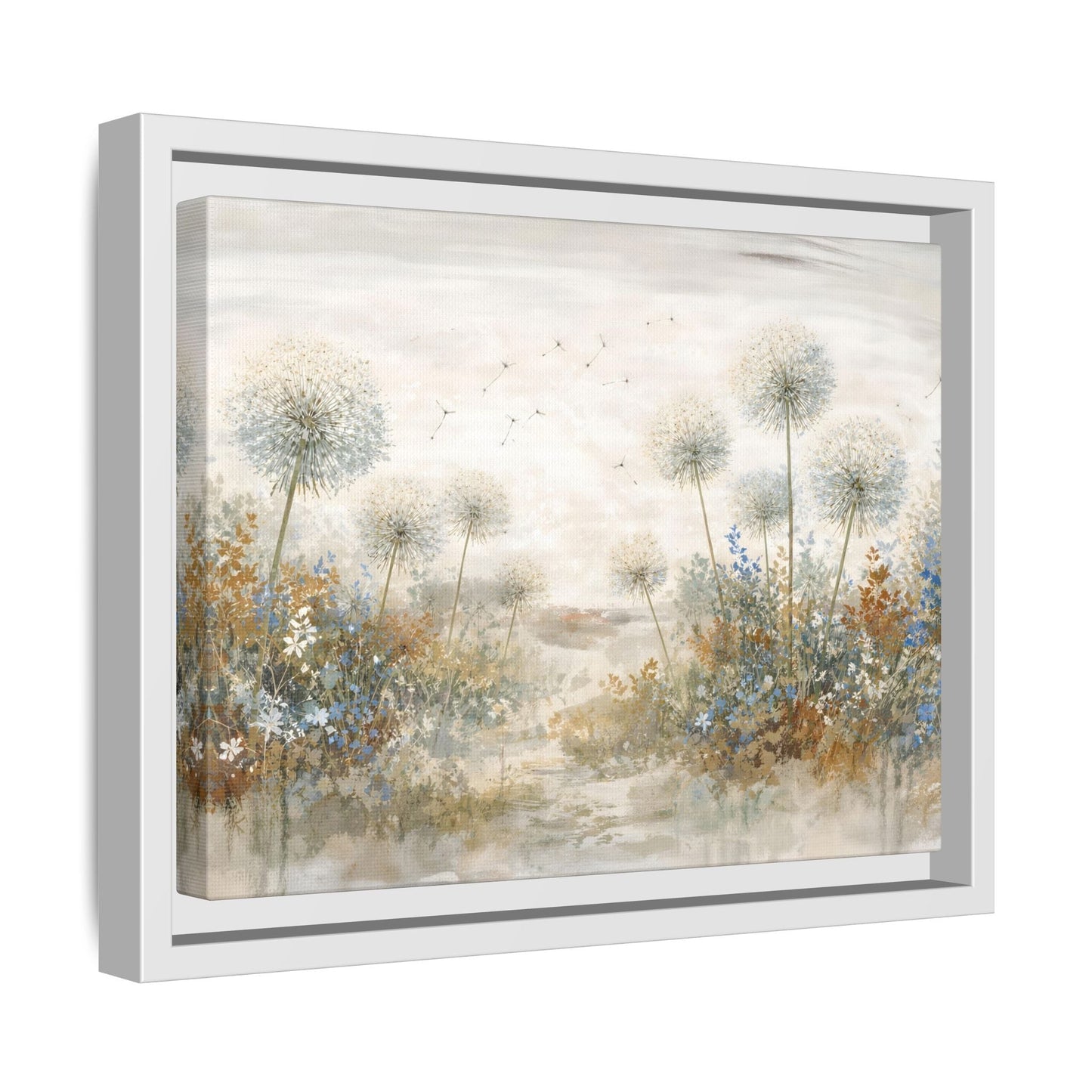 Seeds of Serenity Matte Canvas, Framed (Multi - color) - ZumBuys