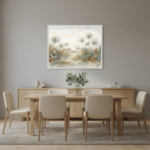 Seeds of Serenity Matte Canvas, Framed (Multi - color) - ZumBuys