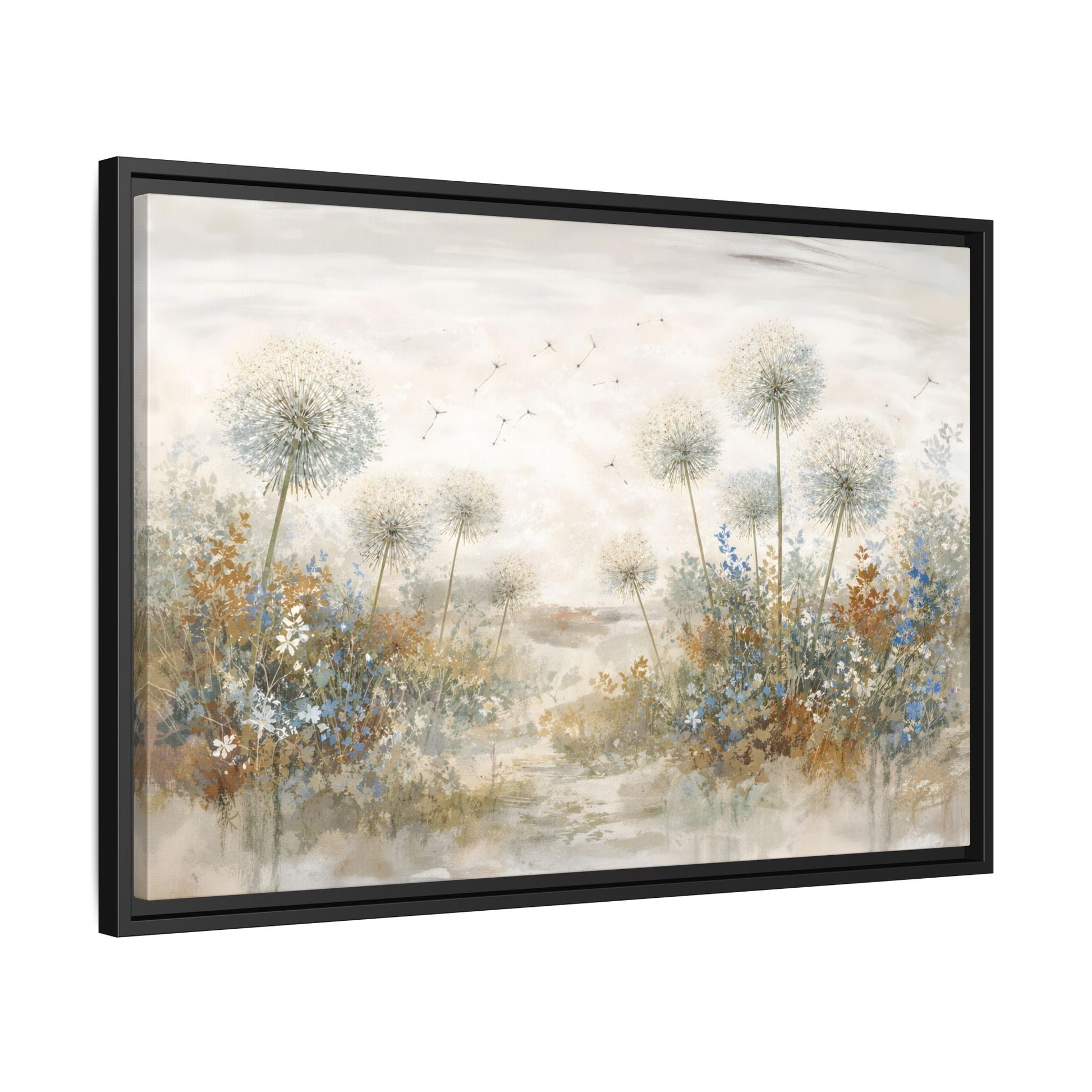 Seeds of Serenity Matte Canvas, Framed (Multi - color) - ZumBuys