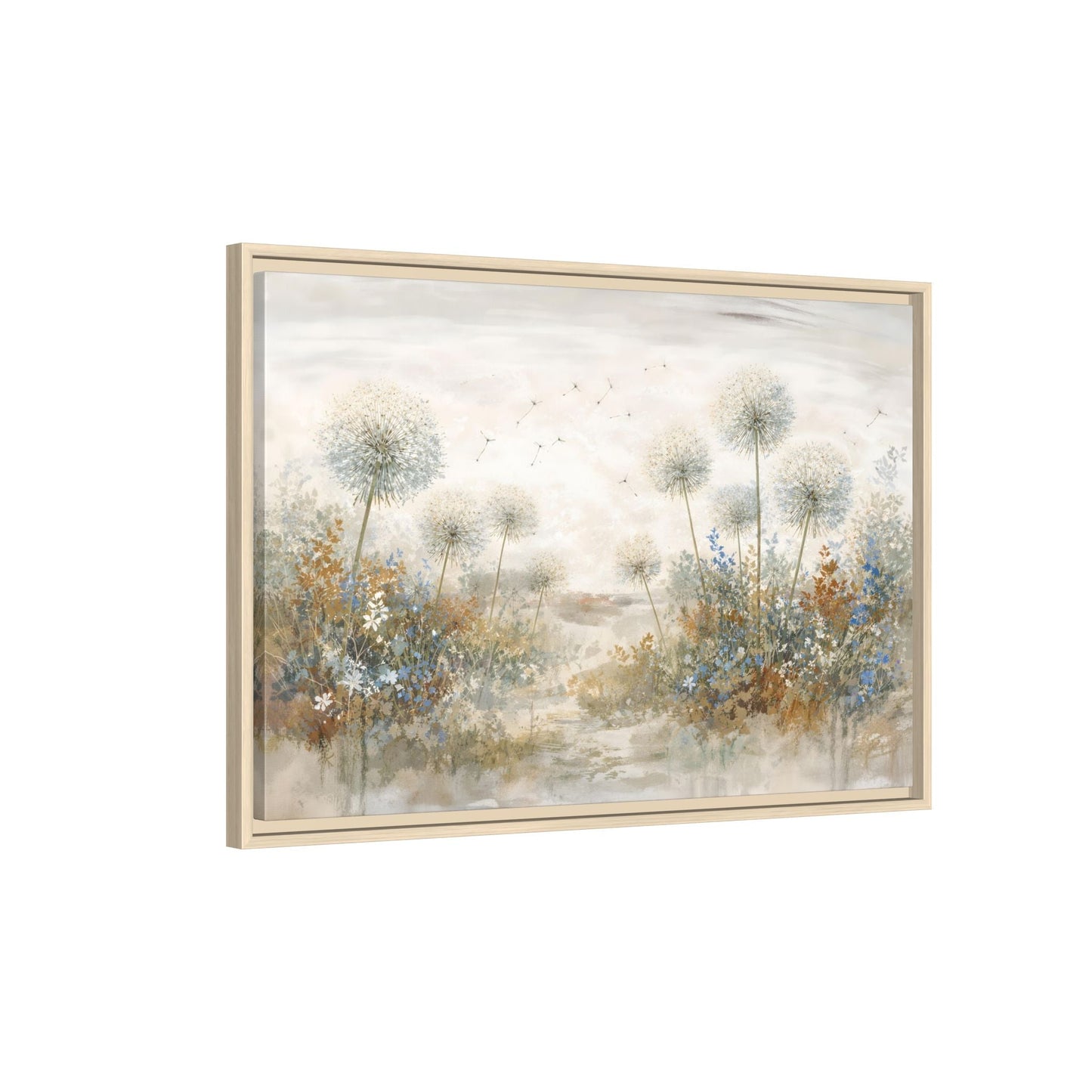 Seeds of Serenity Matte Canvas, Framed (Multi - color) - ZumBuys