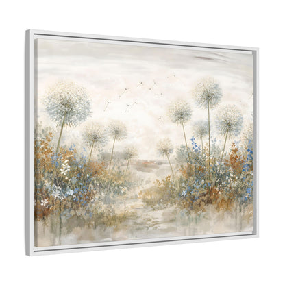 Seeds of Serenity Matte Canvas, Framed (Multi - color) - ZumBuys