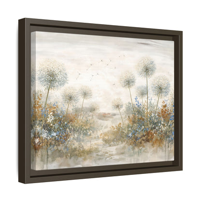 Seeds of Serenity Matte Canvas, Framed (Multi - color) - ZumBuys
