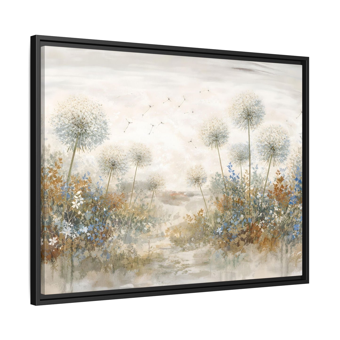 Seeds of Serenity Matte Canvas, Framed (Multi - color) - ZumBuys