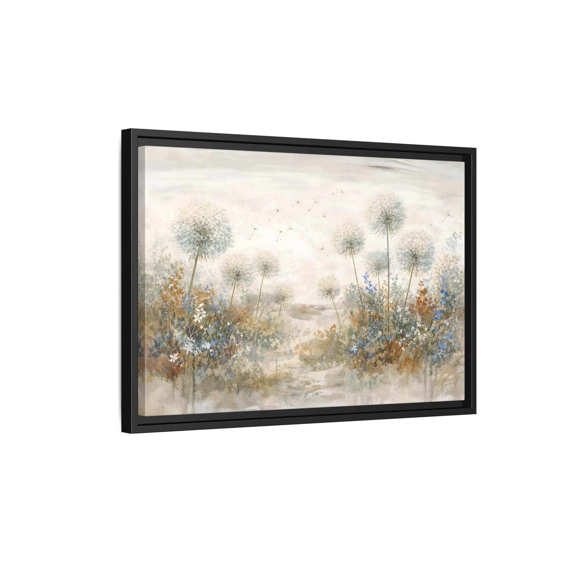 Seeds of Serenity Matte Canvas, Framed (Multi - color) - ZumBuys