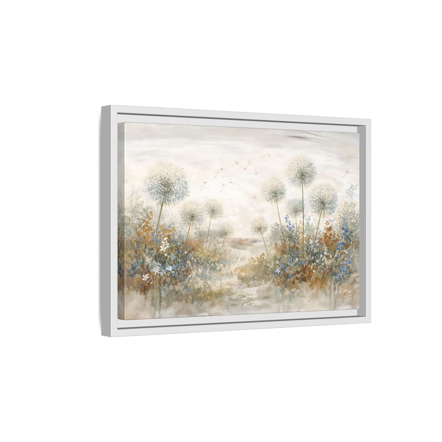 Seeds of Serenity Matte Canvas, Framed (Multi - color) - ZumBuys