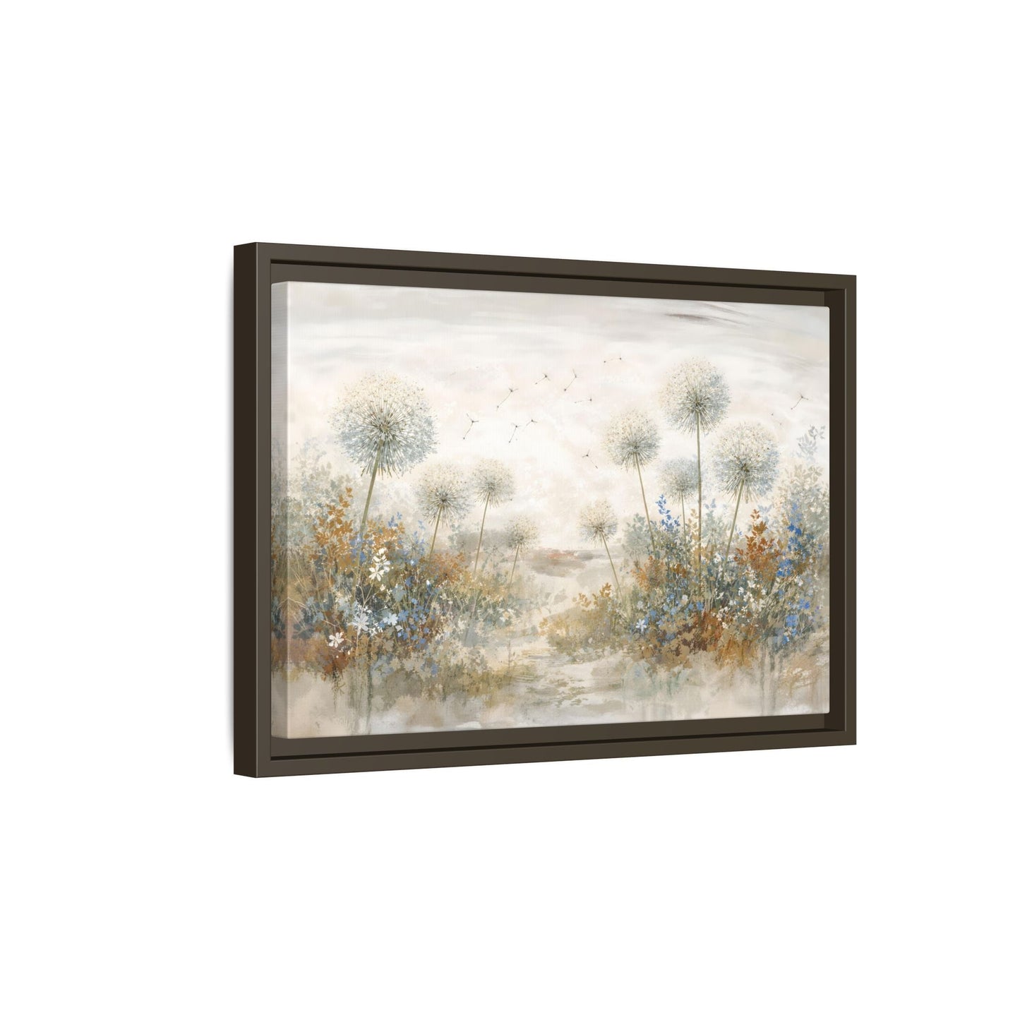 Seeds of Serenity Matte Canvas, Framed (Multi - color) - ZumBuys