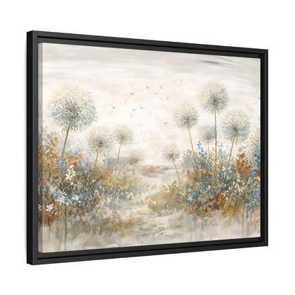 Seeds of Serenity Matte Canvas, Framed (Multi - color) - ZumBuys