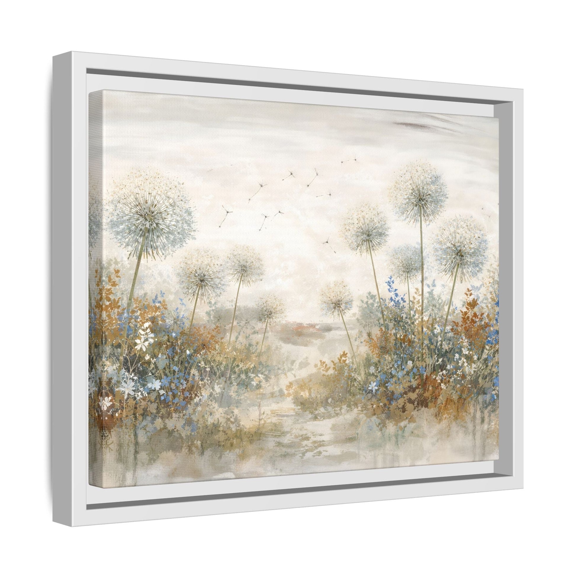 Seeds of Serenity Matte Canvas, Framed (Multi - color) - ZumBuys