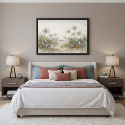 Seeds of Serenity Matte Canvas, Framed (Multi - color) - ZumBuys