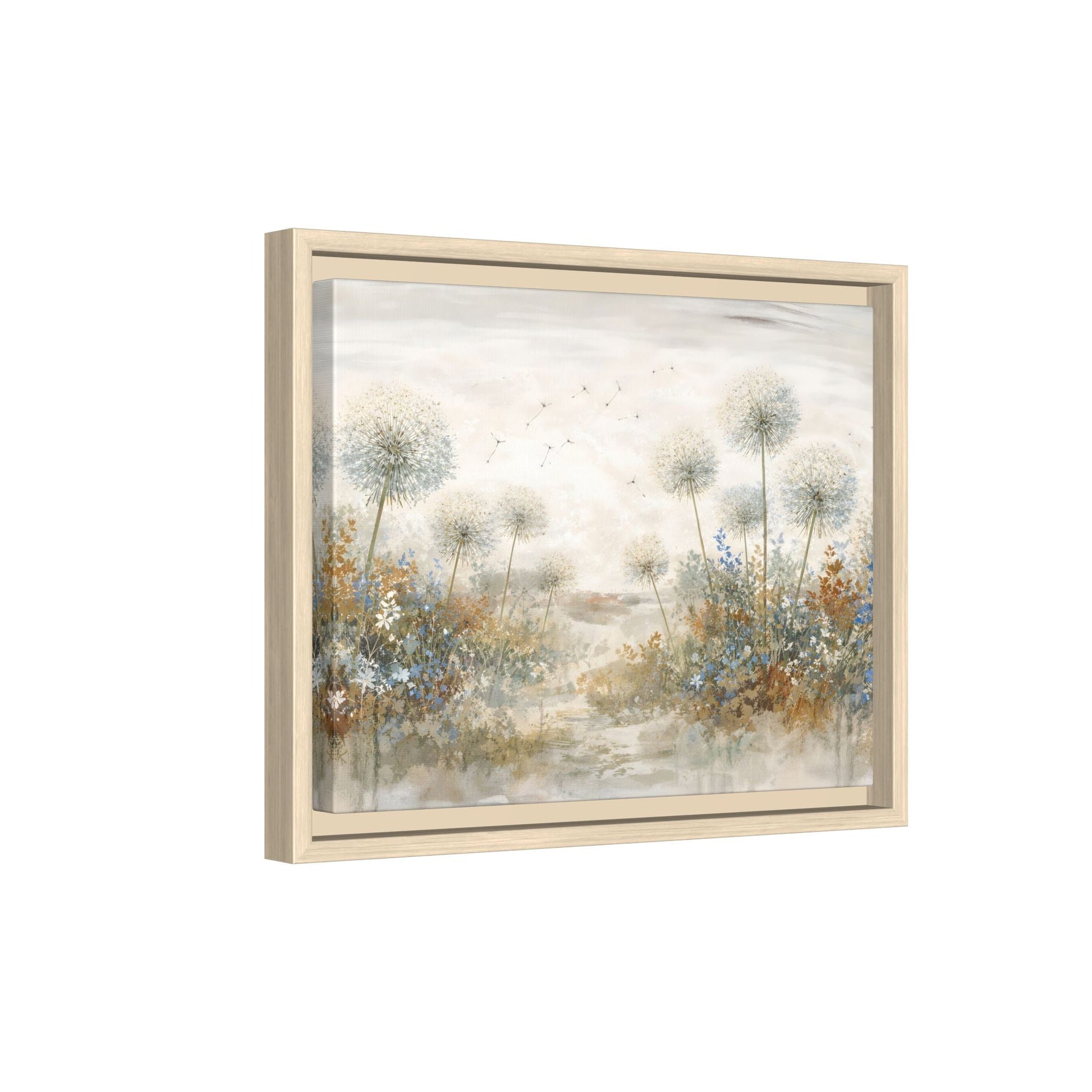 Seeds of Serenity Matte Canvas, Framed (Multi - color) - ZumBuys