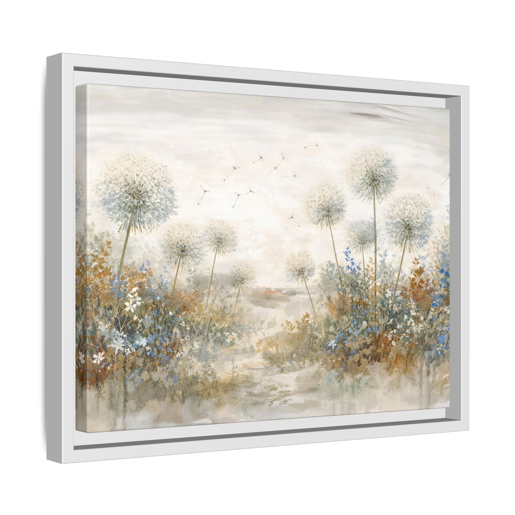 Seeds of Serenity Matte Canvas, Framed (Multi - color) - ZumBuys