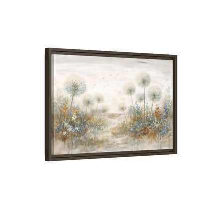 Seeds of Serenity Matte Canvas, Framed (Multi - color) - ZumBuys