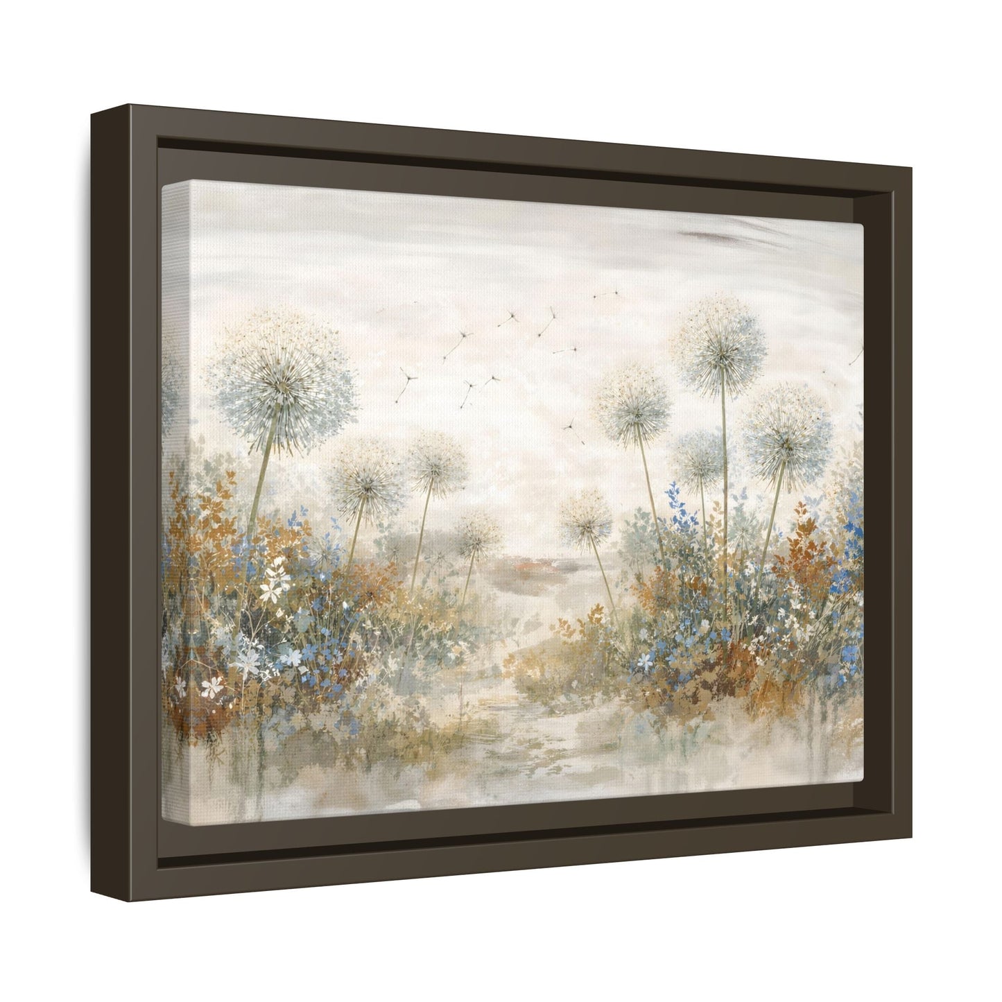 Seeds of Serenity Matte Canvas, Framed (Multi - color) - ZumBuys