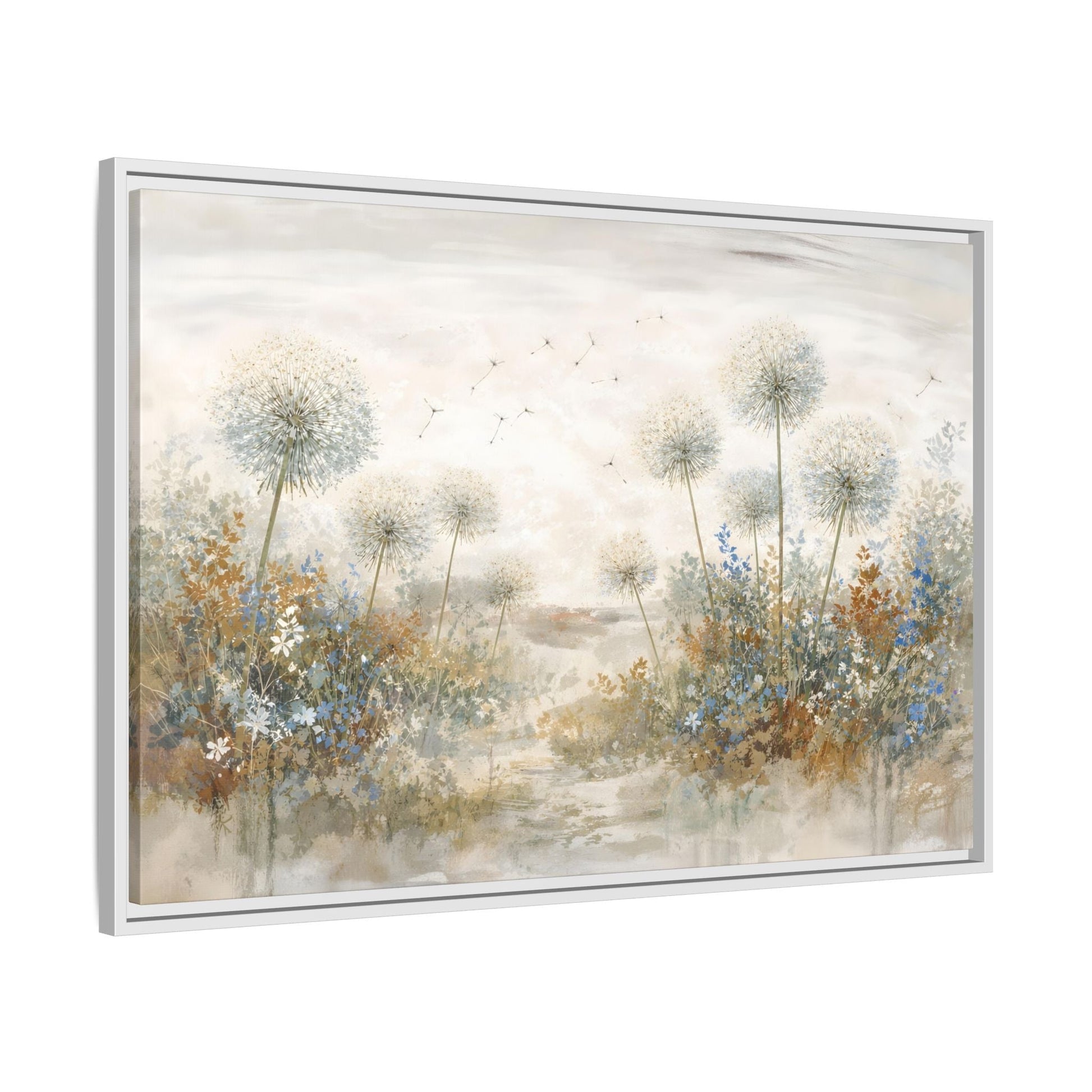 Seeds of Serenity Matte Canvas, Framed (Multi - color) - ZumBuys