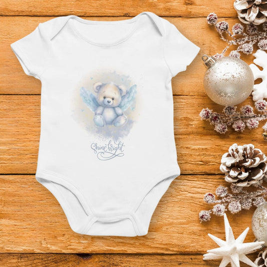 Shine Bright Angel Infant Baby Rib Bodysuit - ZumBuys