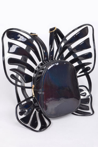 Shiny Butterfly Inspired Unique Backpack - ZumBuys