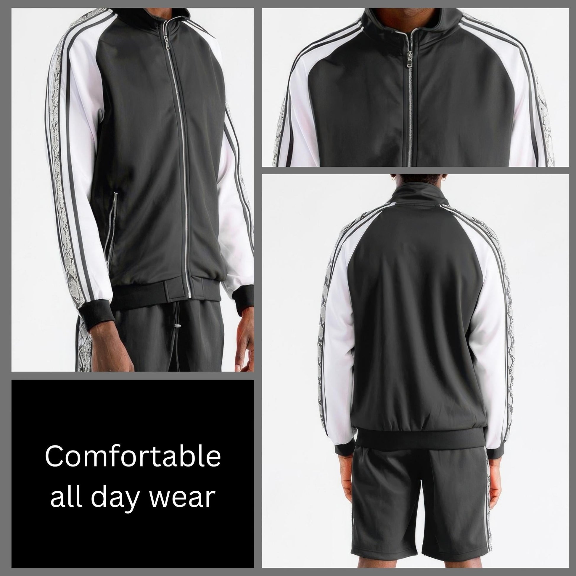 Snake Side Shorts Track Set - ZumBuys