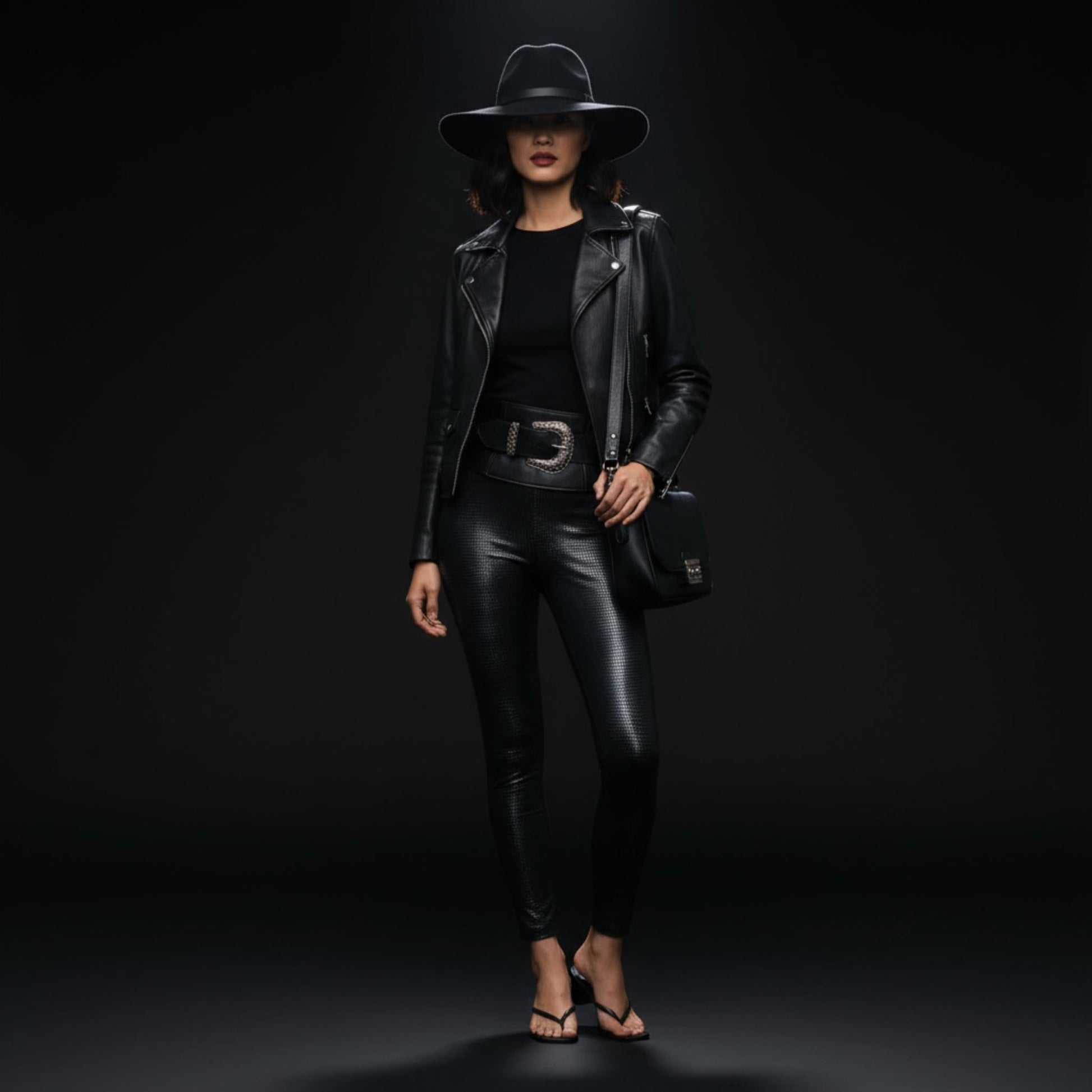 Snake skin print leggings - ZumBuys