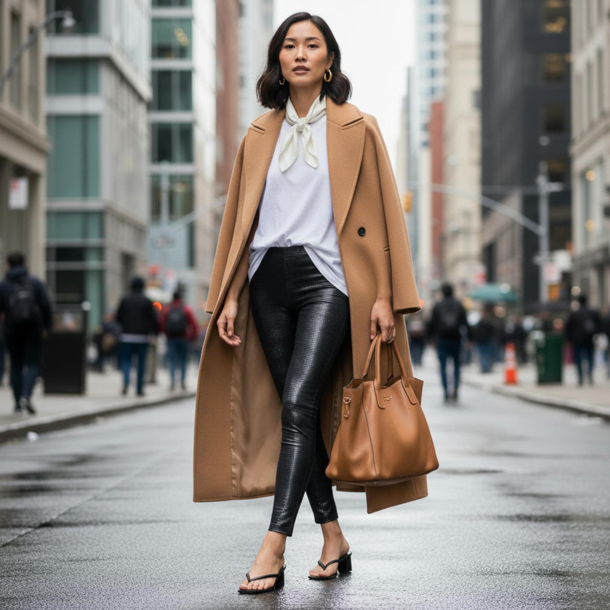 Snake skin print leggings - ZumBuys