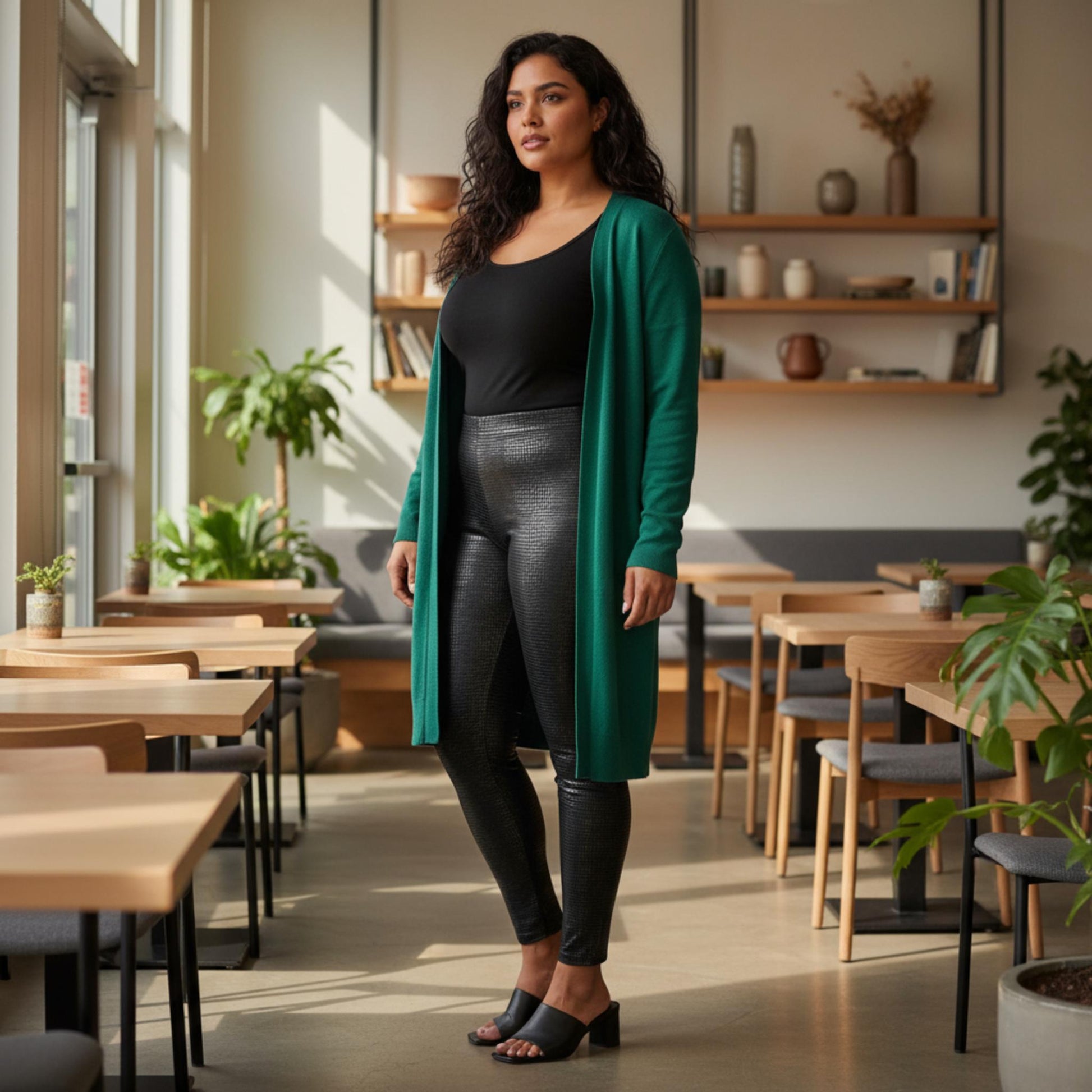 Snake skin print leggings - ZumBuys