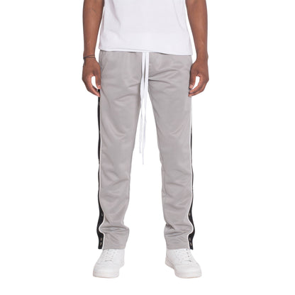 Snap Button Track Pants - ZumBuys
