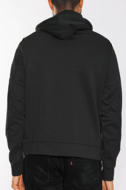 Solid Heathered Zip Up Jacket - ZumBuys