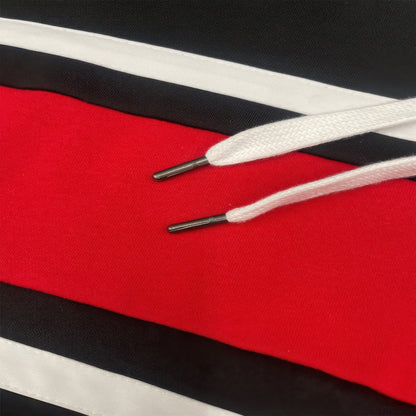 Solid With Three Stripe Pullover Hoodie - ZumBuys