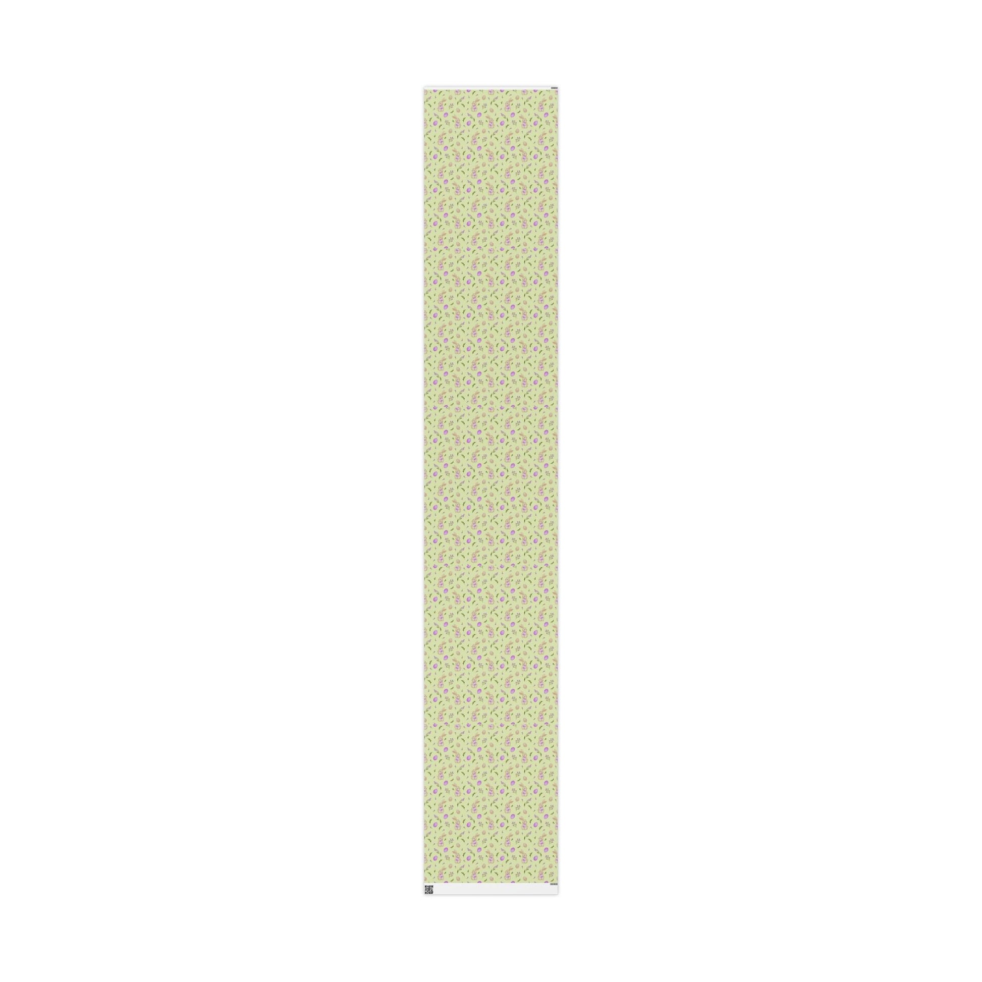 Springtime Bunny Bloom Wrapping Paper Roll - ZumBuys