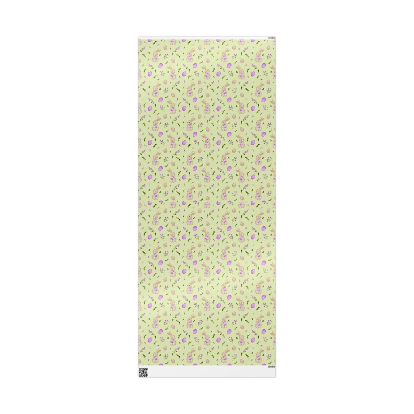 Springtime Bunny Bloom Wrapping Paper Roll - ZumBuys