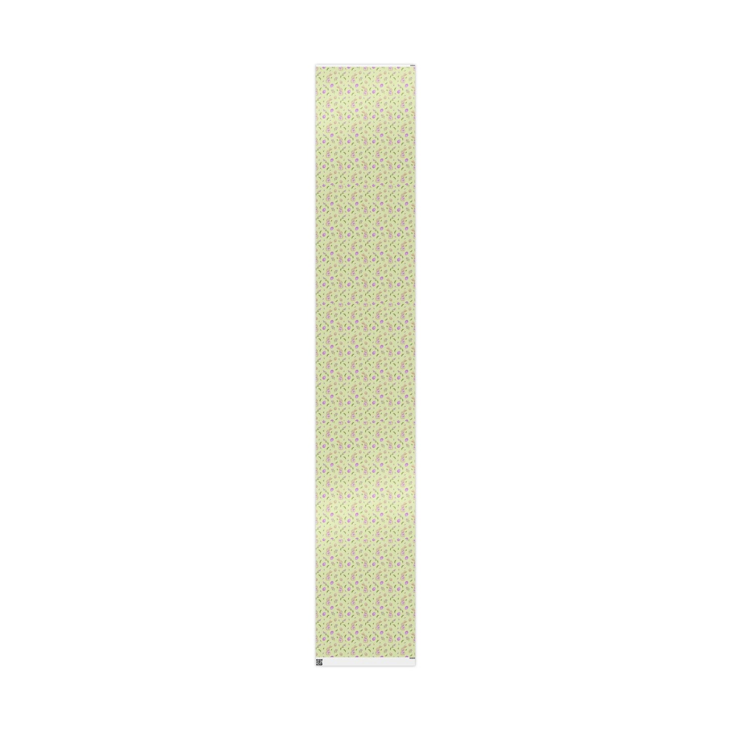 Springtime Bunny Bloom Wrapping Paper Roll - ZumBuys