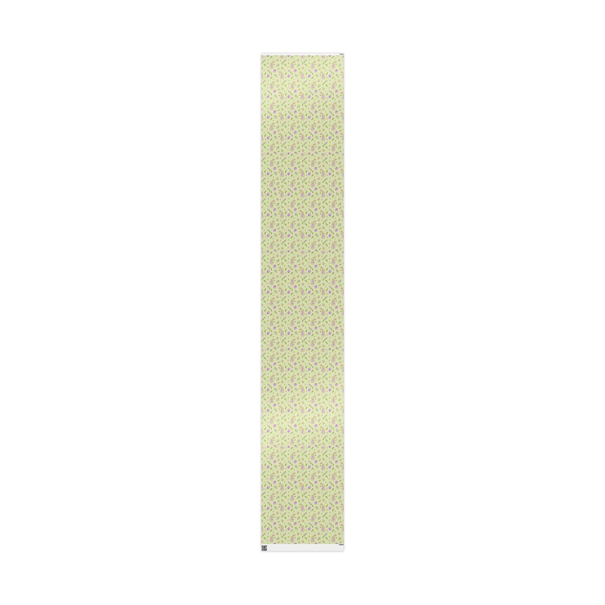 Springtime Bunny Bloom Wrapping Paper Roll - ZumBuys