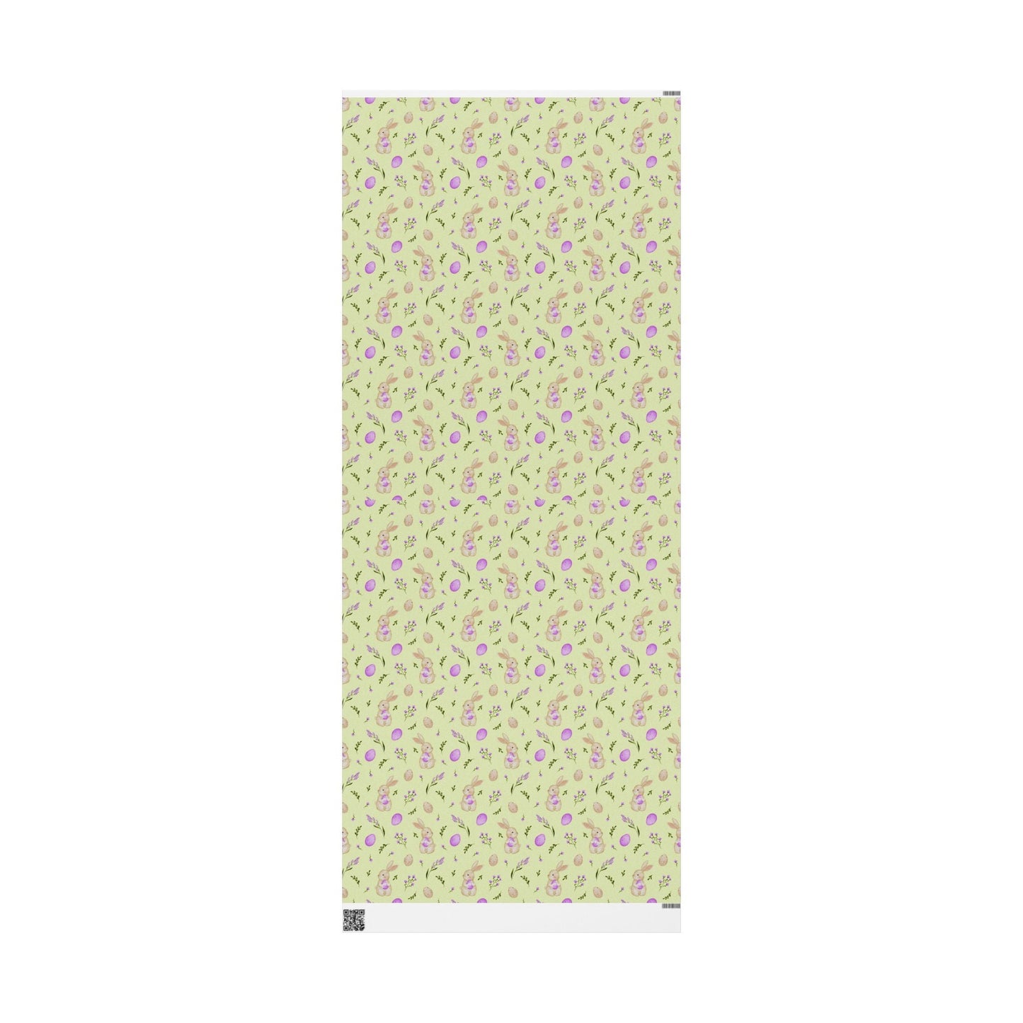 Springtime Bunny Bloom Wrapping Paper Roll - ZumBuys