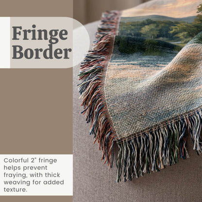 Stillwater Cottage Woven Blanket - ZumBuys