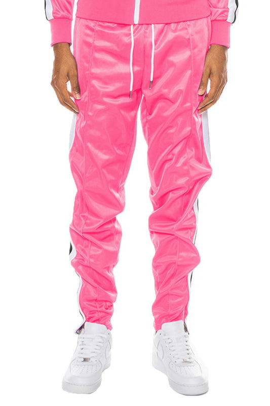 Striped Tape Track Pants - ZumBuys
