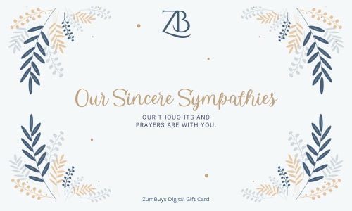 Sympathy Gift Card - ZumBuys
