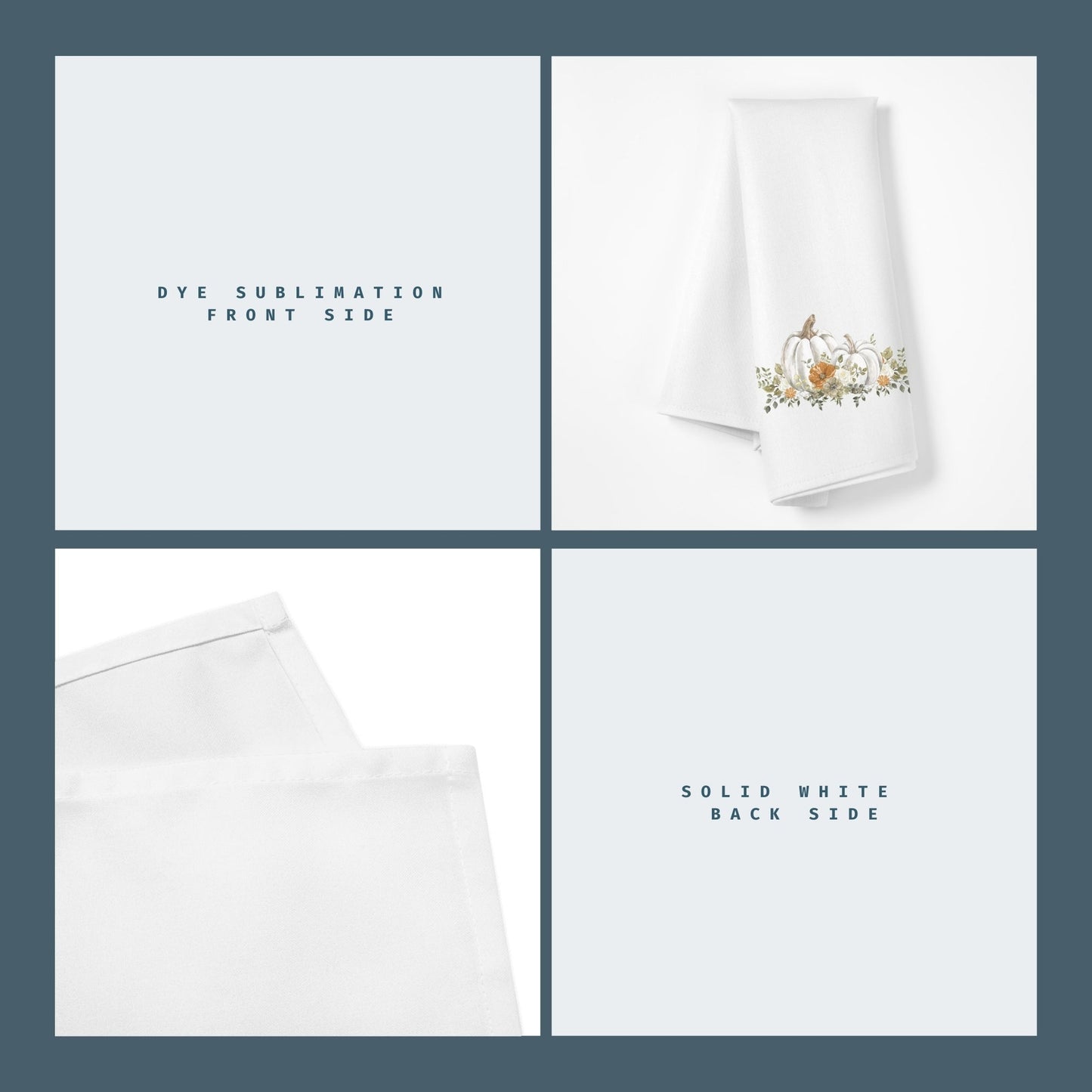 Thanksgiving Harvest Cloth Napkin Set of 4 - ZumBuys