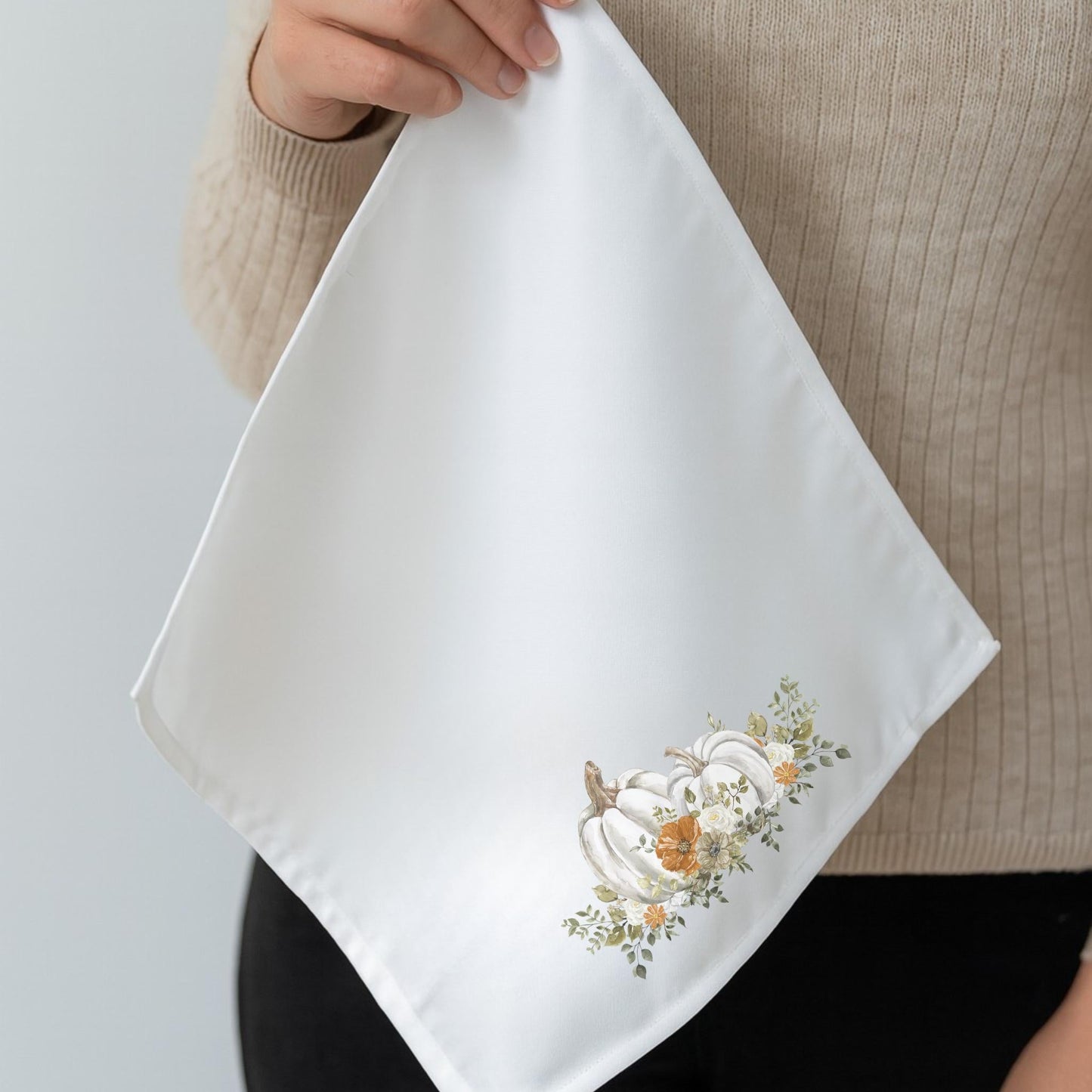 Thanksgiving Harvest Cloth Napkin Set of 4 - ZumBuys