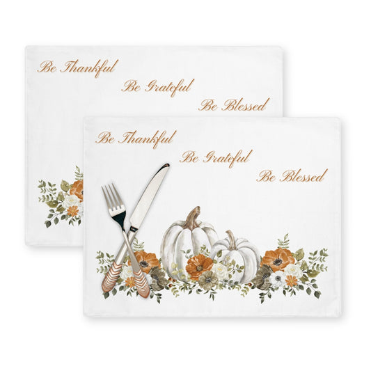 Thanksgiving Harvest Placemat, 2pc - ZumBuys