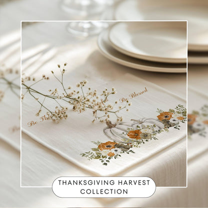 Thanksgiving Harvest Placemat, 2pc - ZumBuys